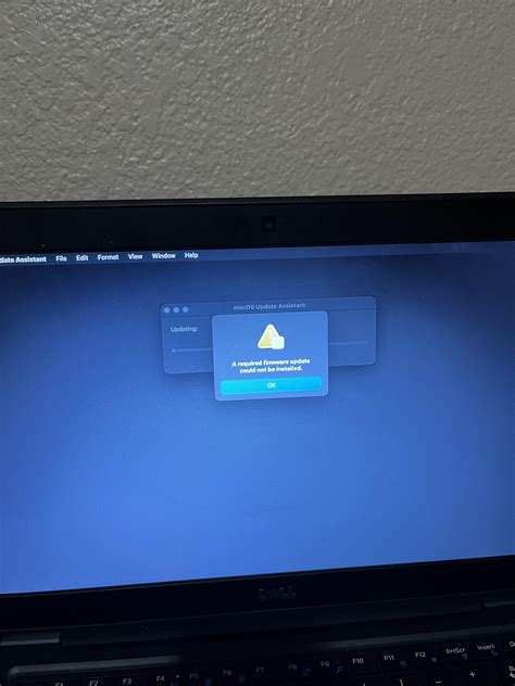 Select your file system (usually AFPS) and click Done when the process completes. . A required firmware update could not be installed hackintosh monterey